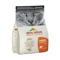 Almo Nature Holistic con Pesce Azzurro fresco 2kg crocchette gatto
