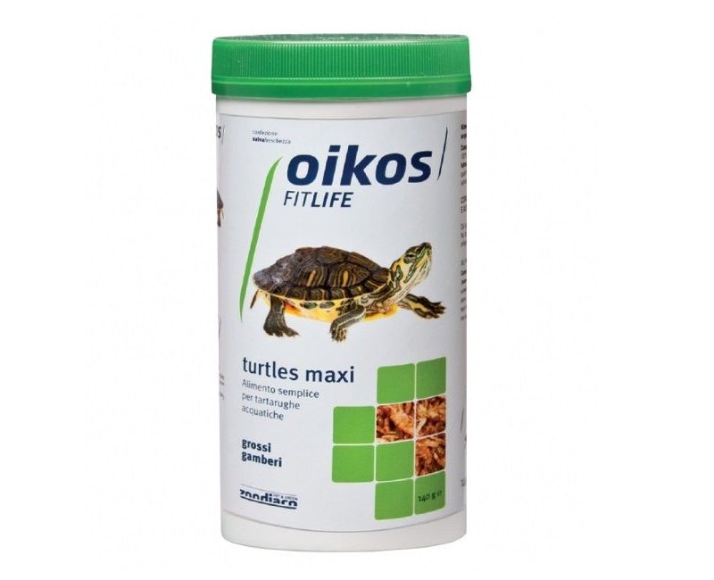 Oikos fitlife Turtles maxi 140g mangime per tartarughe