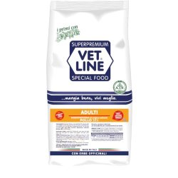Vet Line Adulti Pollo e Riso 3kg crocchette cane