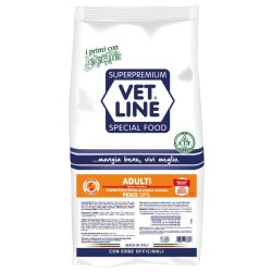 Vet Line Adulti Pesce Taglia Piccola 3kg crocchette cane