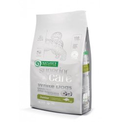 Nature's Protection White Dogs Junior Small Pesce Bianco 10kg crocchette cucciolo Superior Care grain free