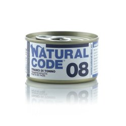 Natural Code 08 Tranci di Tonno 85g umido gatto