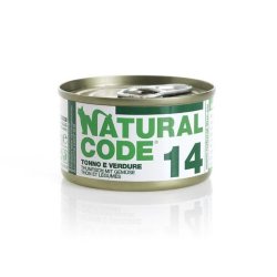 Natural Code 14 Tonno e Verdure 85g umido gatto