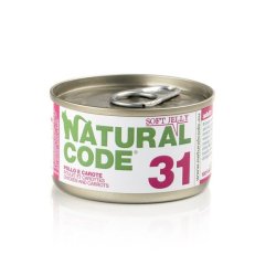 Natural Code 31 Pollo Amaranto e Carote in jelly 85g umido gatto