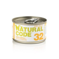 Natural Code 32 Tonno Amaranto e Mirtilli in jelly 85g umido gatto