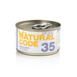 Natural Code 35 Tonno e Papaya 85g umido gatto