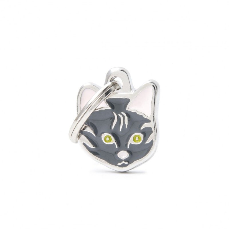 Medaglietta Gatto Europeo Tigrato