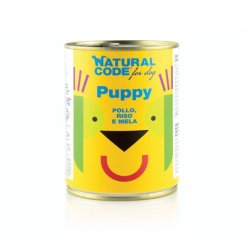 Natural Code Puppy 01 Pollo, Riso e Mela 400g umido per cuccioli