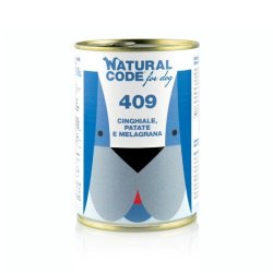 Natural Code 409 Cinghiale, Patate e Melograno 400g umido cane
