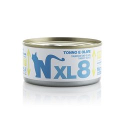 Natural Code XL 8 Tonno e Olive 170g umido gatto