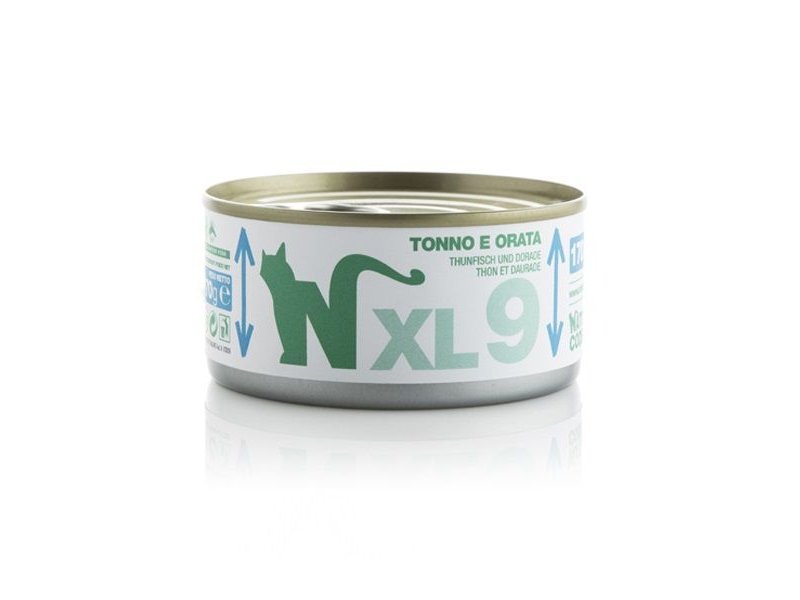 Natural Code XL 9 Tonno e Orata 170g umido gatto