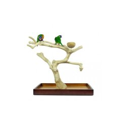 ZOOFARIA  Java Playstand Medium trespolo in legno