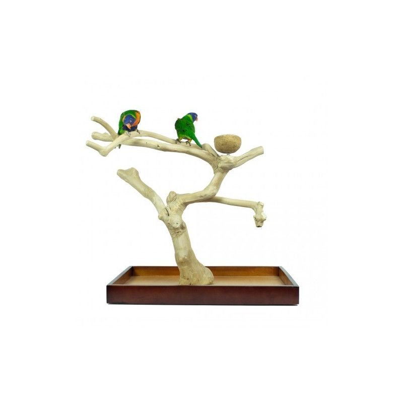 ZOOFARIA  Java Playstand Medium trespolo in legno