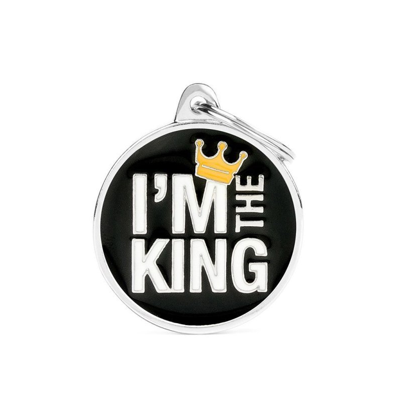 Medaglietta I'm The King Large