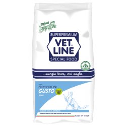 Vet Line Prevenzione Gusto al Pesce 800g crocchette gatto