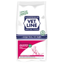 Vet Line Prevenzione Gusto al maiale 800g crocchette gatto