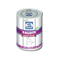 Vet Line Salute Bufalo e Patate 400g umido cane