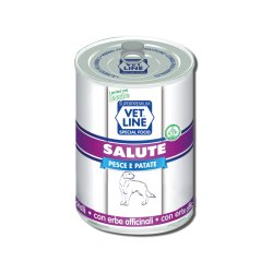 Vet Line Salute Pesce e Patate 400g umido cane