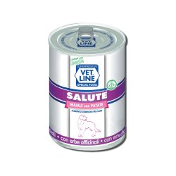 Vet Line Salute Maiale e Patate 400g umido cane