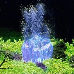 Hydor H2O Show Decorazione Cristallo e Bubble Maker