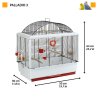 Ferplast Palladio 3 gabbia per uccelli
