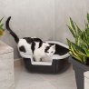 Ferplast Dama lettiera angolare aperta per gatti