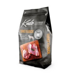 Kudo Junior Tacchino e Anatra 12kg Medium Maxi pressato a freddo per cuccioli