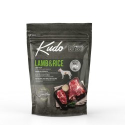 Kudo Adult Agnello 3kg Medium Maxi pressato a freddo per cani
