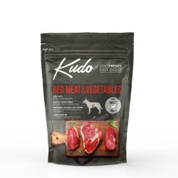 Kudo Mini Adult Red Meat Manzo e Maiale 3kg pressato a freddo per cani
