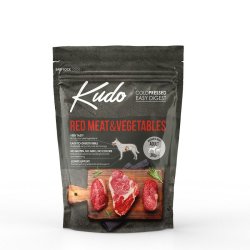 Kudo Adult Red Meat Manzo e Maiale 3kg Medium Maxi pressato a freddo per cani