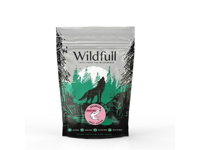 Wildfull Mini Salmon adult 2kg crocchette cane grain free