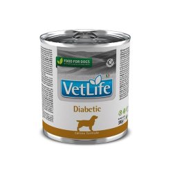 Vet Life Farmina Diabetic 300g umido dietetico cane