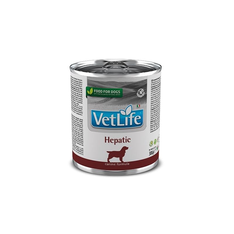 Vet Life Farmina Hepatic 300g umido dietetico cane