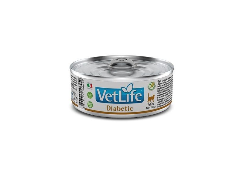 Vet Life Farmina Diabetic 85g umido dietetico gatto