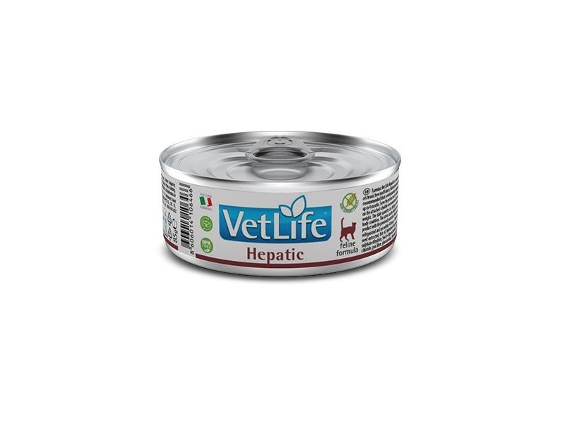 Vet Life Farmina Hepatic 85g umido dietetico gatto