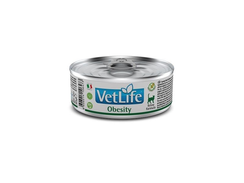 Vet Life Farmina Obesity 85g umido dietetico gatto