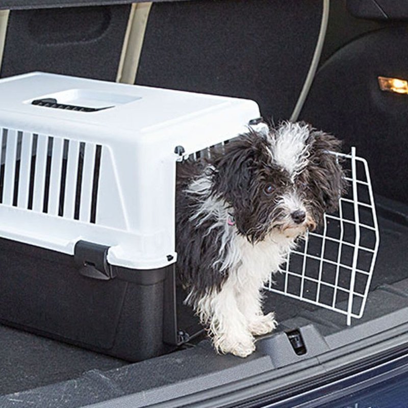 Ferplast Atlas 10 EL nero trasportino cane e gatto