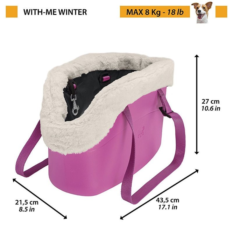 Ferplast With-Me Winter borsa per cani