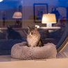 Ferplast Cuddly cuscino grigio per cani e gatti in cotone e peluche