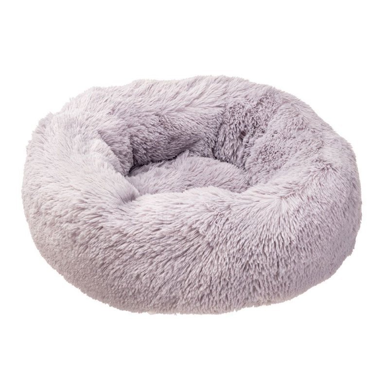 Ferplast Cuddly 60 cuscino grigio per cani e gatti in cotone e peluche