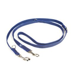 Julius K9 Guinzaglio addestramento 20mm x 2,2m super-grip blu