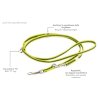 Julius K9 Guinzaglio addestramento 20mm x 2,2m super-grip giallo