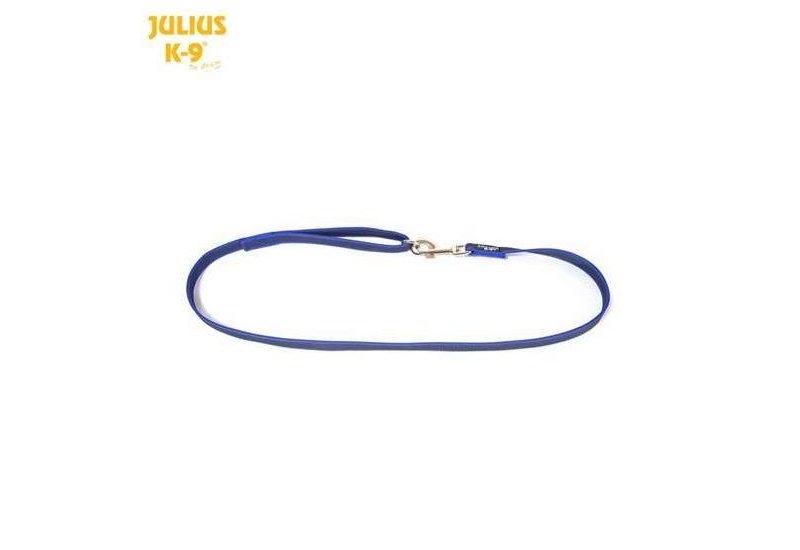 Julius K9 Guinzaglio Color & Gray 14mm x 1,2m con maniglia blu