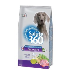 Salute 360 Anatra e Avena 12kg crocchette cane low grain