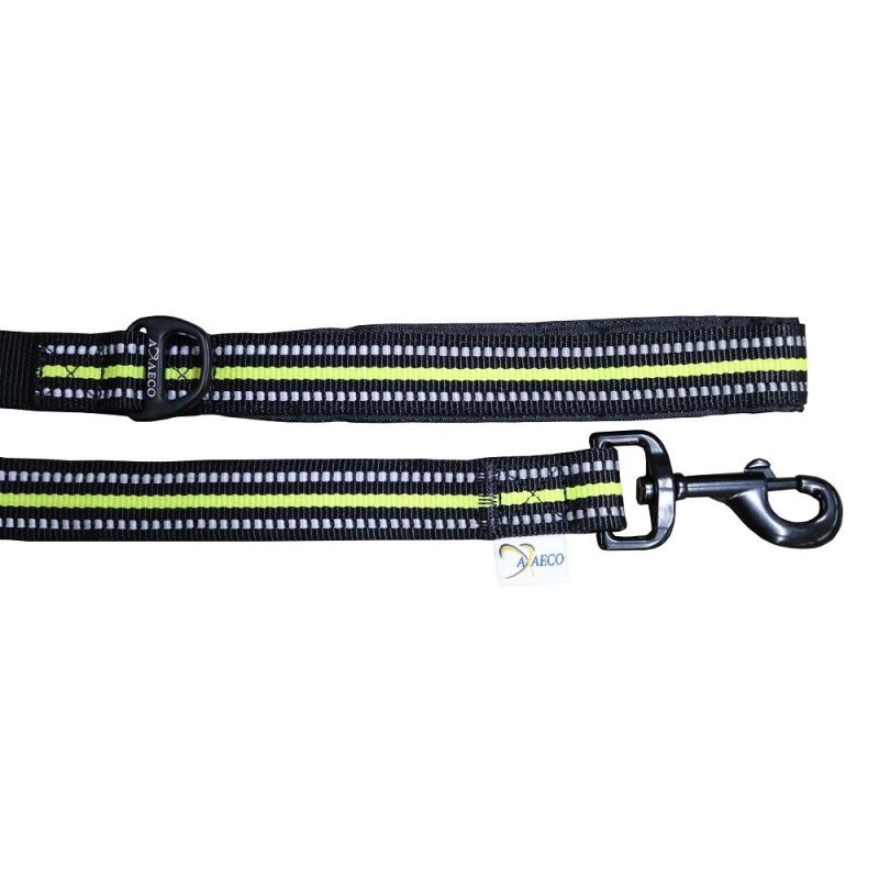 Axaeco 4 Season Leash L 25mm x 1,2m guinzaglio in nylon alta visibilità