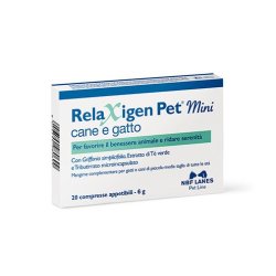 NBF Lanes Relaxigen Pet Mini 20 compresse cane e gatto