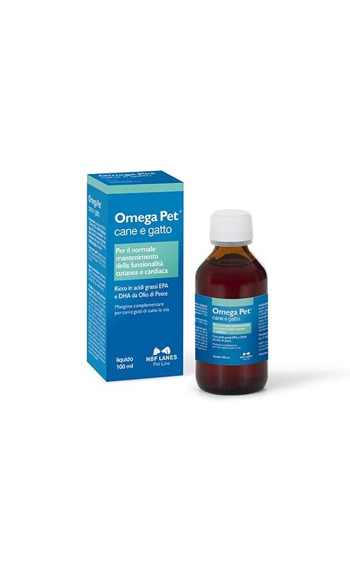 NBF Lanes Omega Pet gocce 100ml