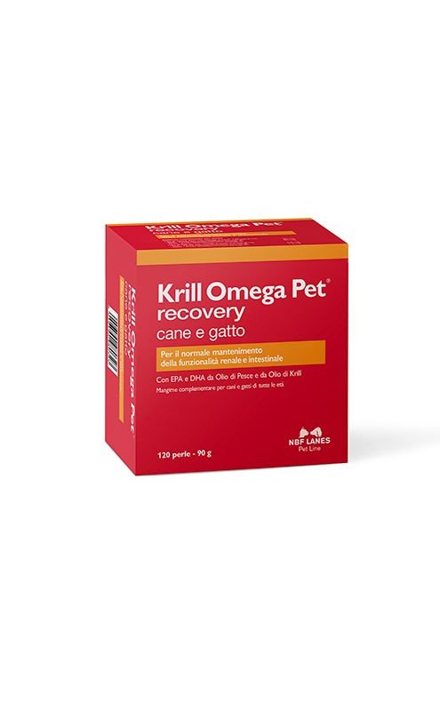 NBF Lanes Krill Omega Pet Recovery 120 perle