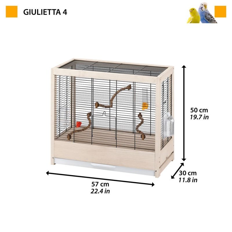 Ferplast Giulietta 4 gabbia per uccelli