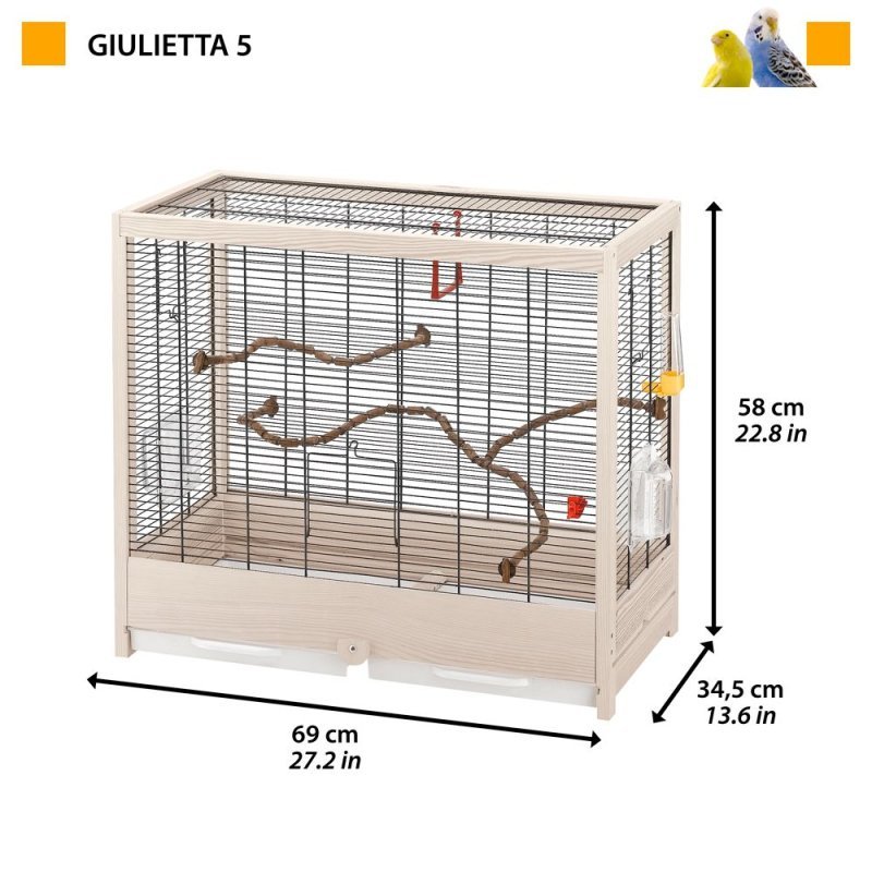 Ferplast Giulietta 5 gabbia per uccelli